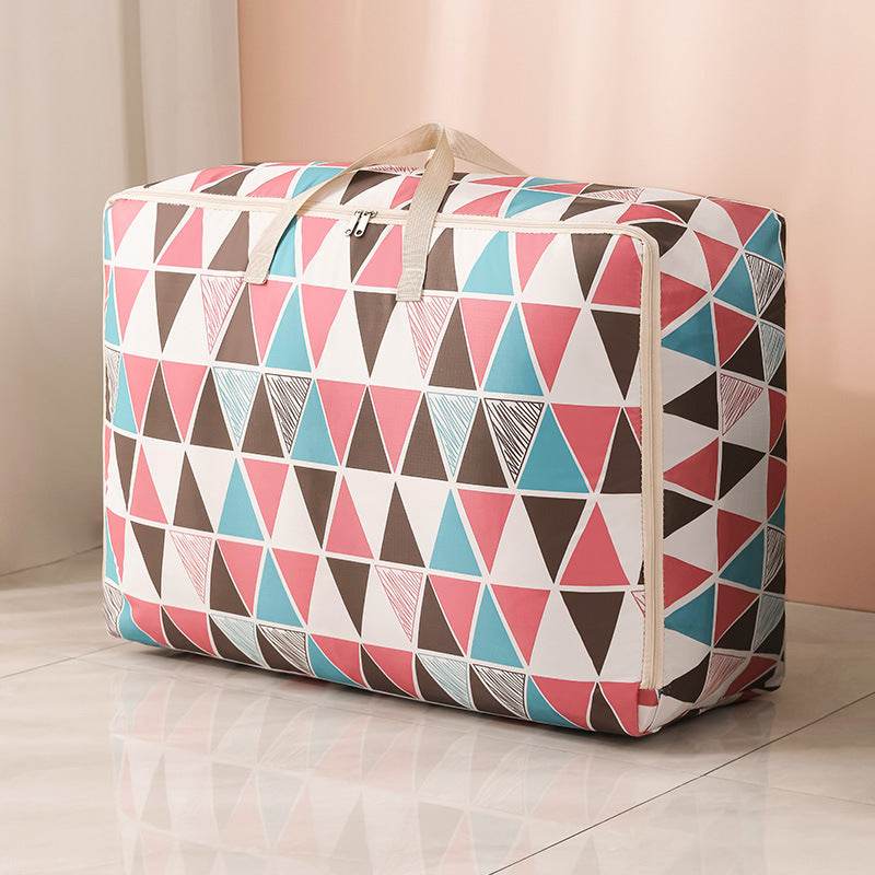Print Travel Duffel Bag For Women Sort Out Quilt Blanket Home Bag - Mubimart
