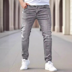 Slim-Fit-Stretch-Jeans im amerikanischen Stil