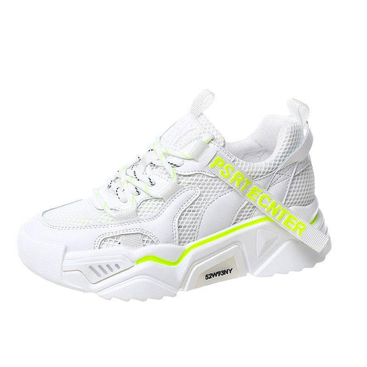 Women summer mesh platform casual shoes - Mubimart