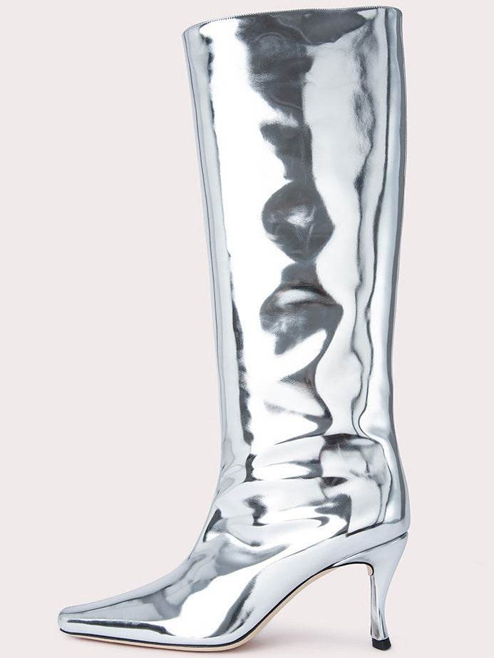 New Style Square Head Cowboy Boot Women - Mubimart