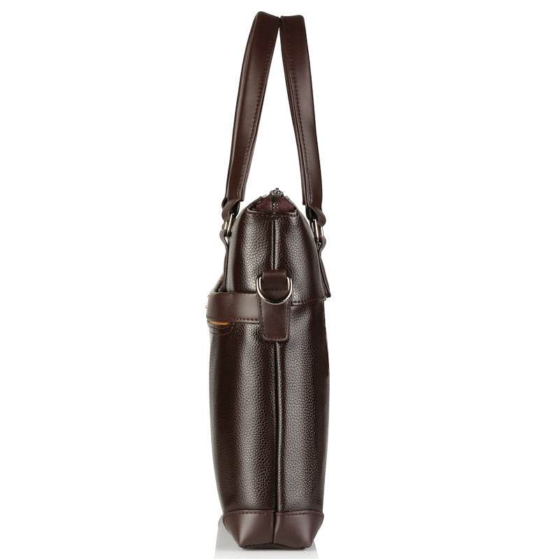 Men's diagonal handbag briefcase - Mubimart