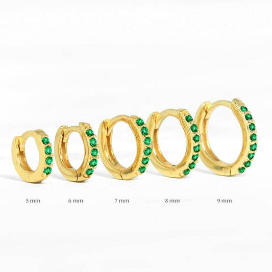 Women And Men Silver Earrings Hoops - Mubimart