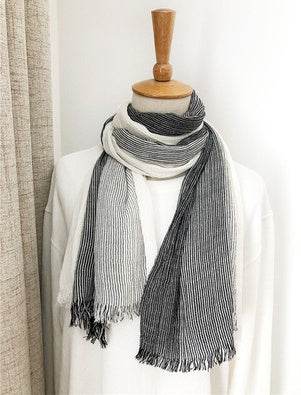 High Bufandas Mens Scarf Fashion Brand Striped Spring - Mubimart