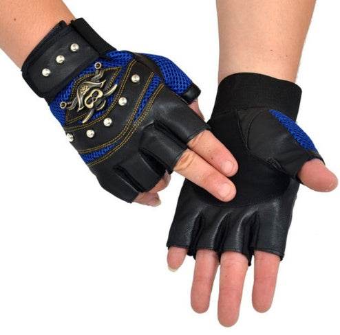 leather gloves - Mubimart