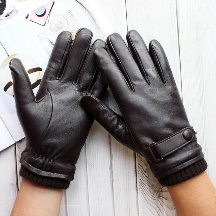 Cycling Windproof Waterproof And Warm Touch Screen Mens Gloves - Mubimart