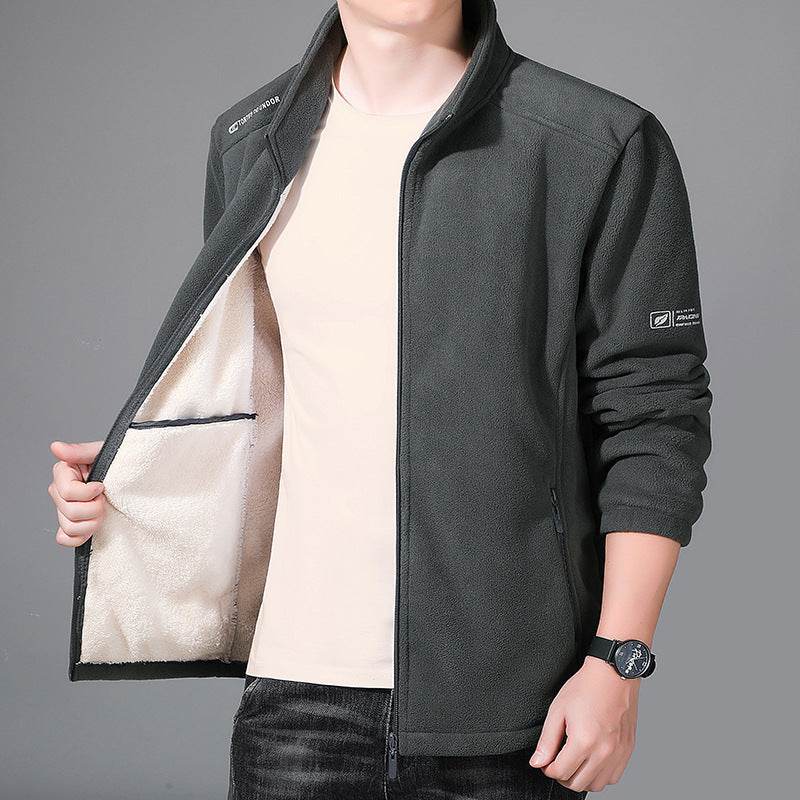 Thickened Coat Men's Jacket Trendy Coat - Mubimart