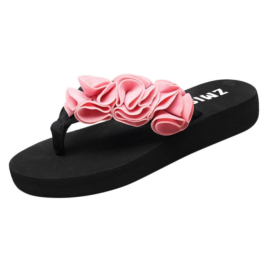 Flower flip-flops - Mubimart