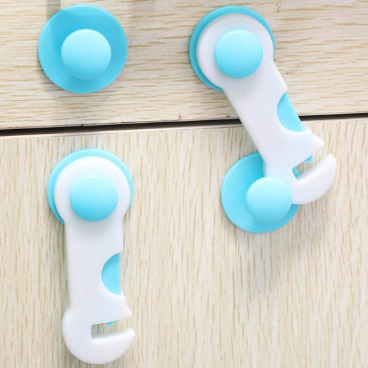 Children''s Anti-opening Drawer Lock Multi-function Baby Anti-clip Hand Cabinet Lock Refrigerator Baby Safety Protection Equipment - Mubimart