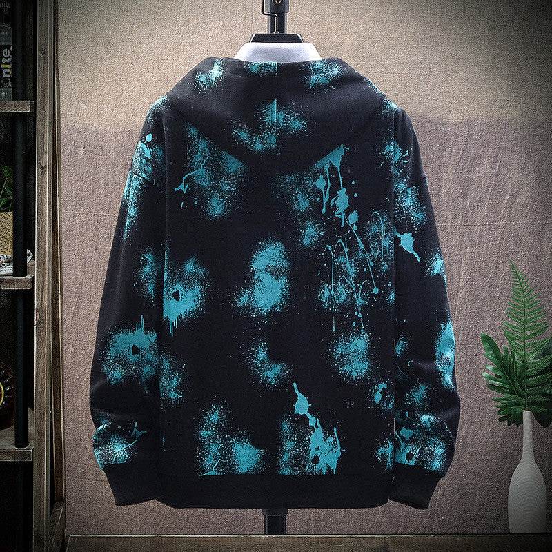 Plus Size Trend Loose Casual Hooded Pullover Sweater - Mubimart