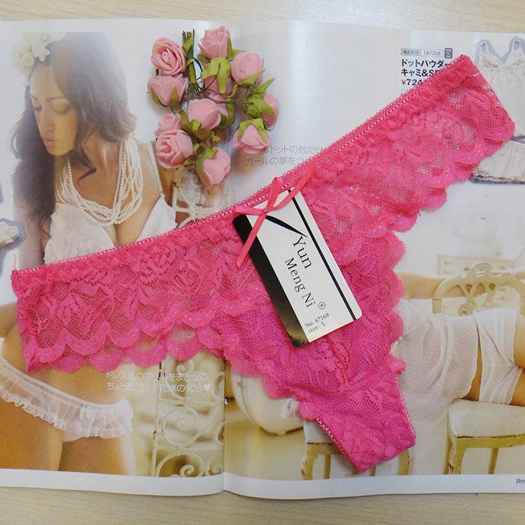Sexy Lace Ladies Thong - Mubimart