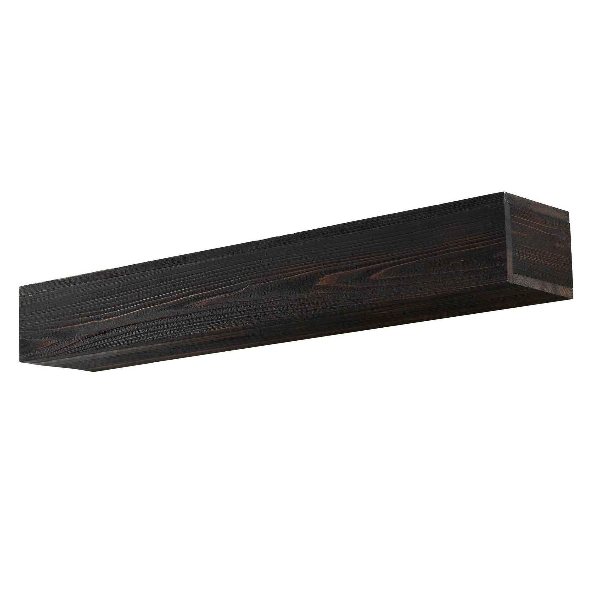 Rustic Wood Mantels, Wall Mounted And Floating Shelves For Home Decor - Mubimart