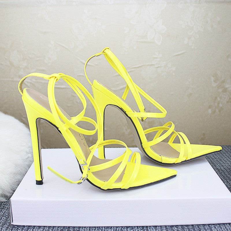 women heel-strap sandals - Mubimart