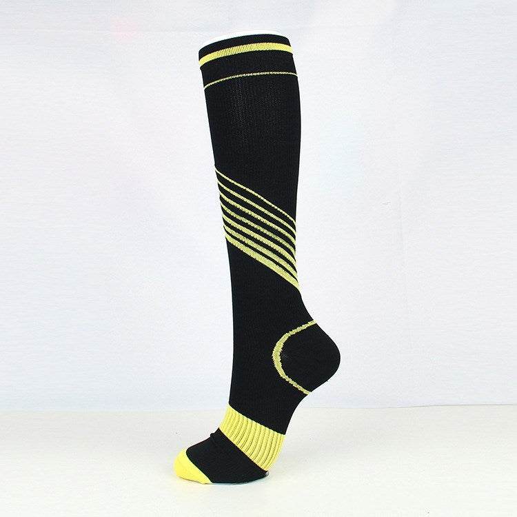 Long tube twill compression socks - Mubimart