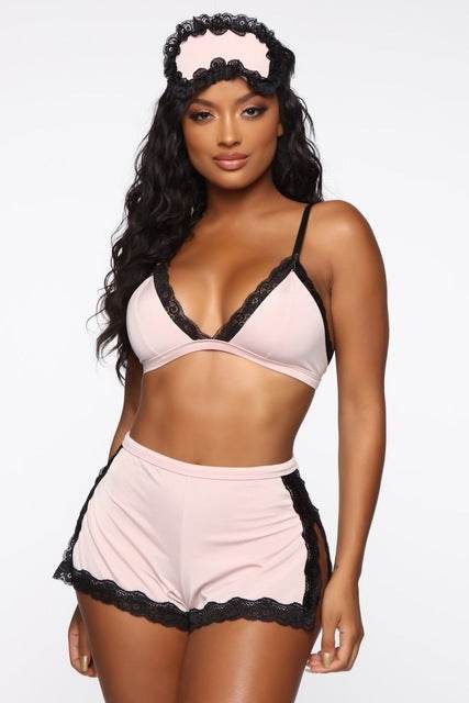 Women Sexy Sleepwear Lingerie Lace Bra - Mubimart