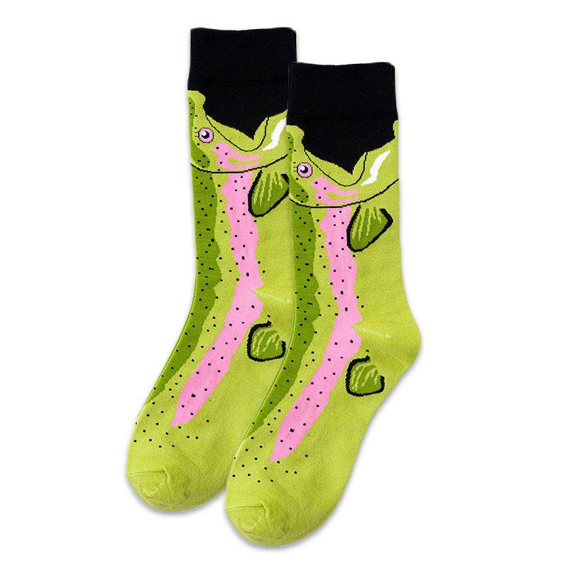 Hip Hop Socks Street Style Cotton Socks Skateboard Socks - Mubimart