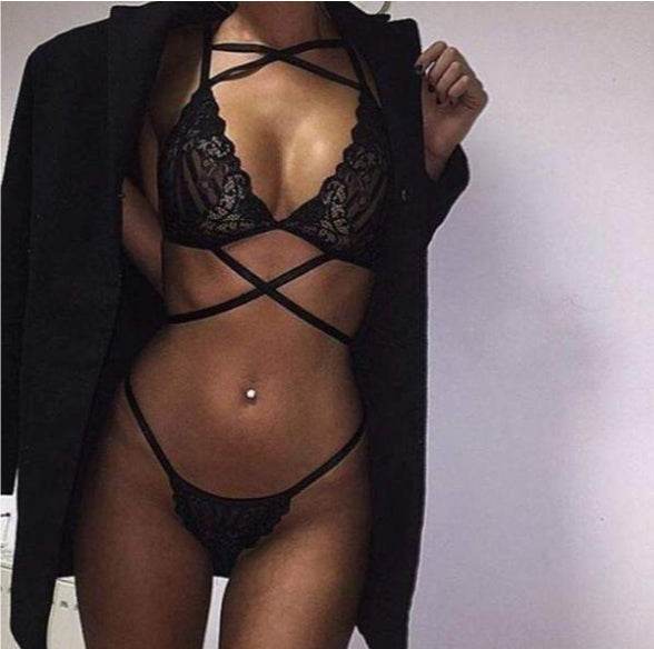 Sexy lingerie set - Mubimart