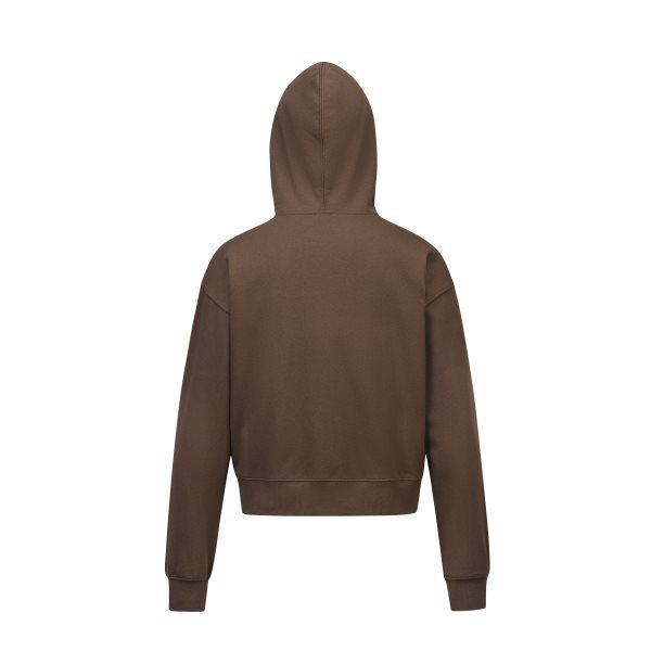 Solid Color BASIC 350g Terry Zipper Hoodie Sweater