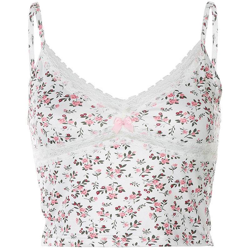 Stitching camisole - Mubimart
