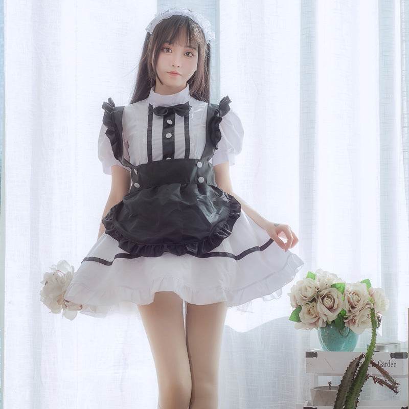 Maid outfit cafe work clothes cosplay clothes - Mubimart