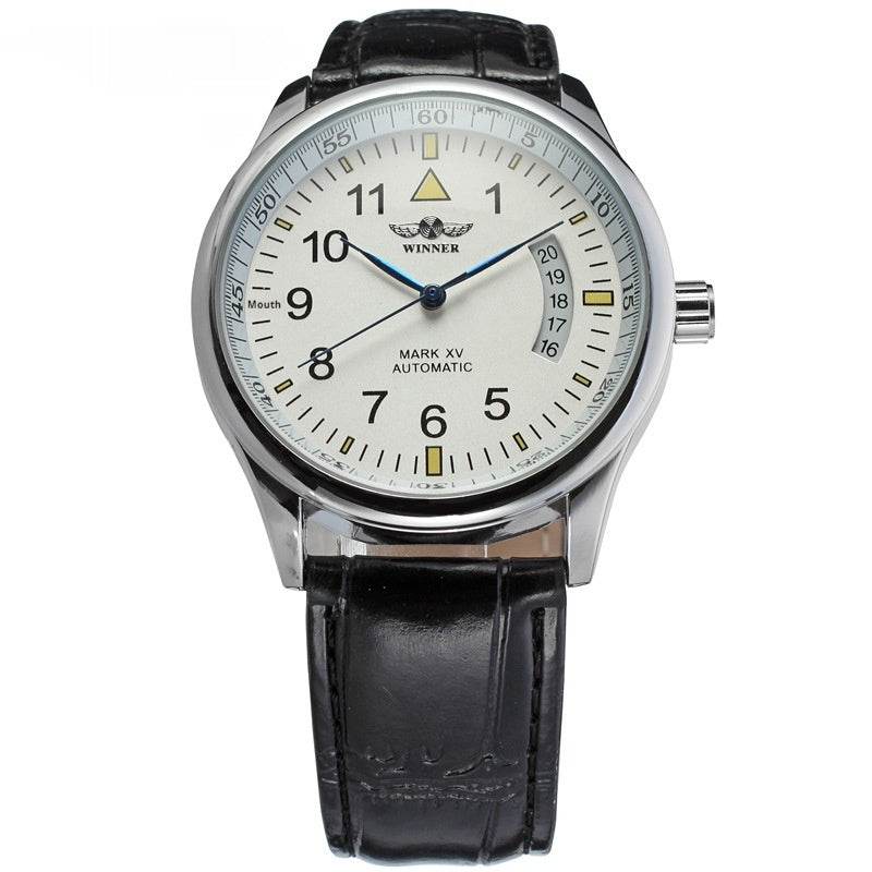 Calendar Digital Mechanical Watch Men Women Automatic Mechanical Watch - Mubimart
