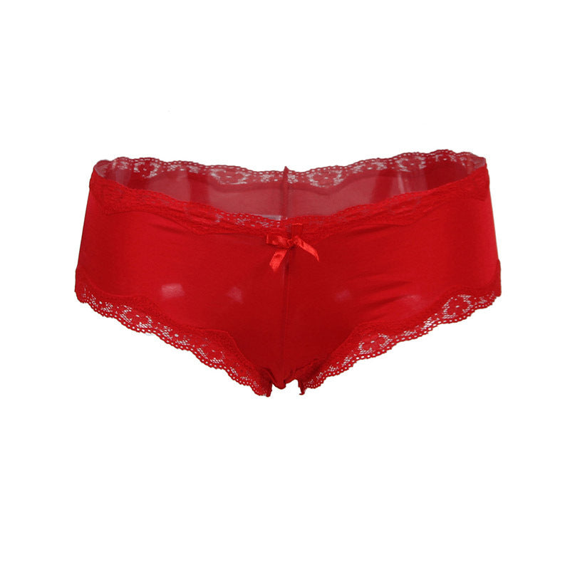 Women's Plus Size Lace See-through Panties - Mubimart -  