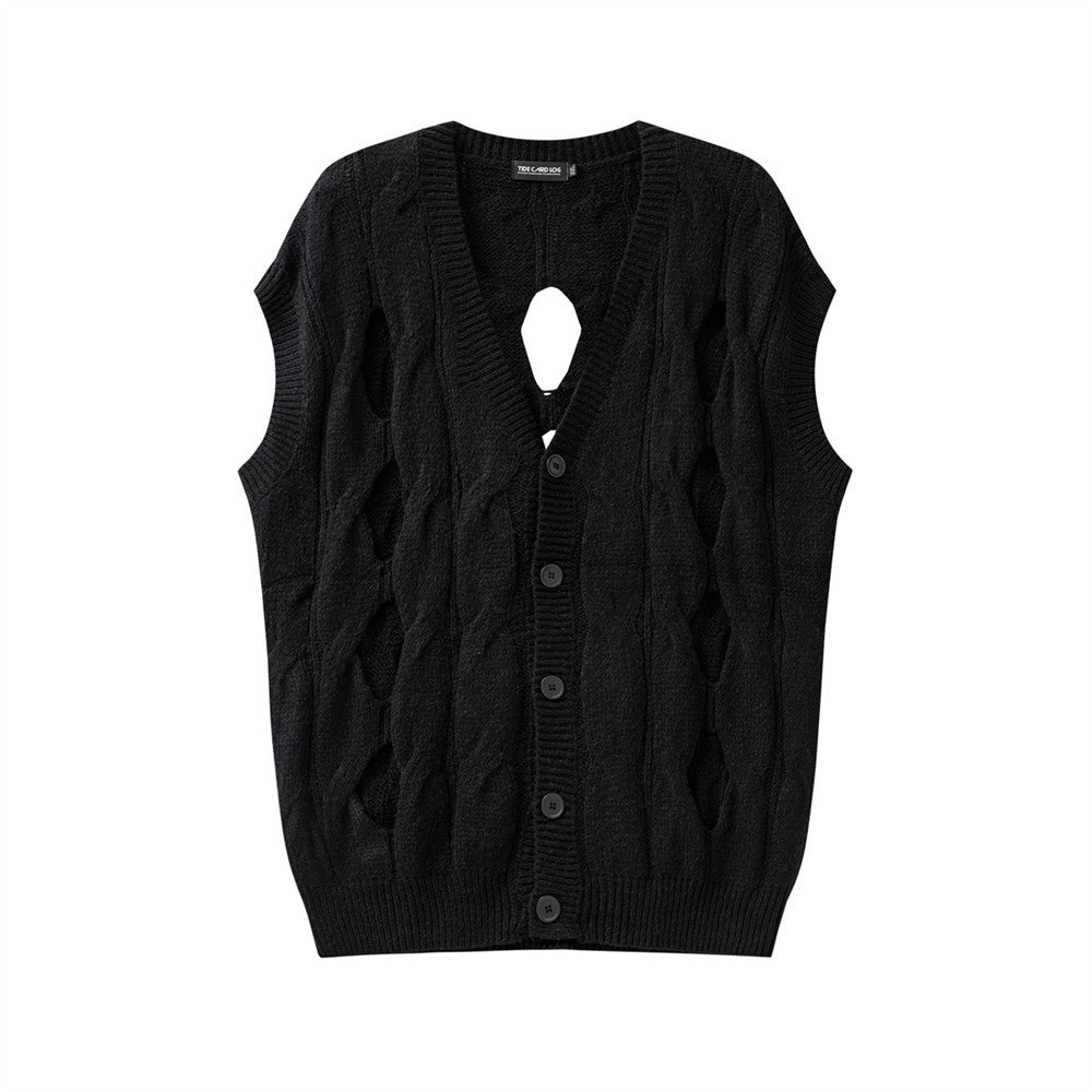 Losse Casual Trui Vest Vest Jas