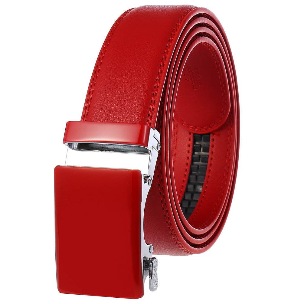 Business belt automatic buckle belt - Mubimart