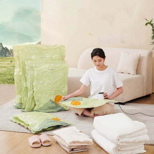 No Pumping Vacuum Bag Compression Bag Storage Packing - Mubimart