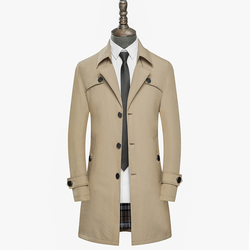 Schmaler schöner Trenchcoat