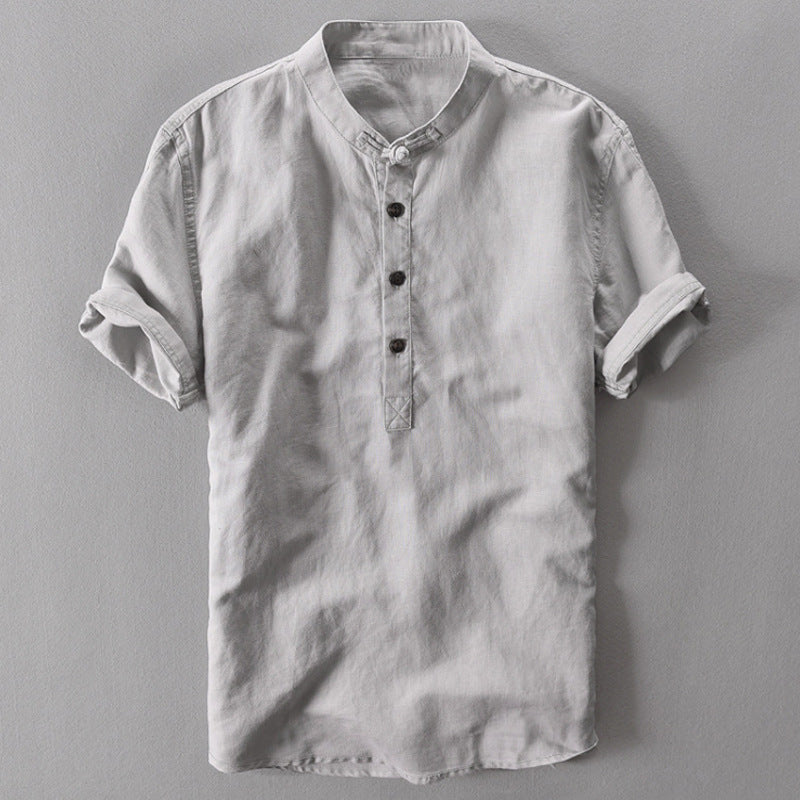 Cotton linen shirt