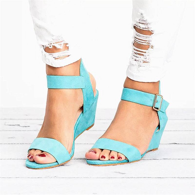 Summer new style wedge sandals women - Mubimart