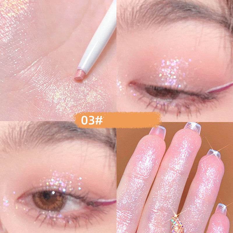 Color Extremely Fine Dual-use Natural Brightening Shadow Eyeliner Gel Pen - Mubimart