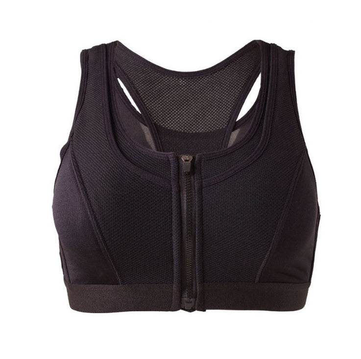 Fitness sports shirt bra sports Yoga women Zipper sports vest Bra Top women sport bra running Sexy 6603 - Mubimart