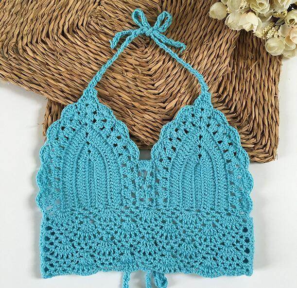 Hand crocheted bikini - Mubimart