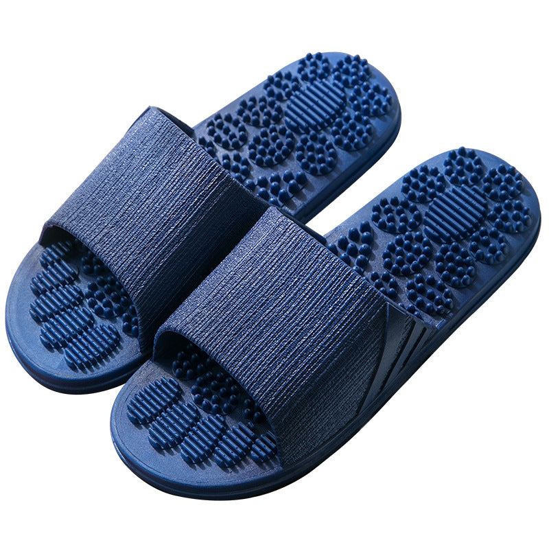 Reflexology Foot Massage Slippers Bath Slippers Tension Relief Acupuncture Feet Massager Household Slipper Foot Health Care - Mubimart -  