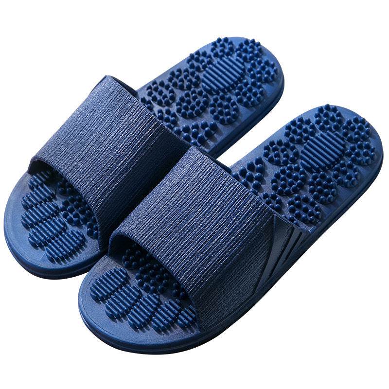 Reflexology Foot Massage Slippers Bath Slippers Tension Relief Acupuncture Feet Massager Household Slipper Foot Health Care - Mubimart
