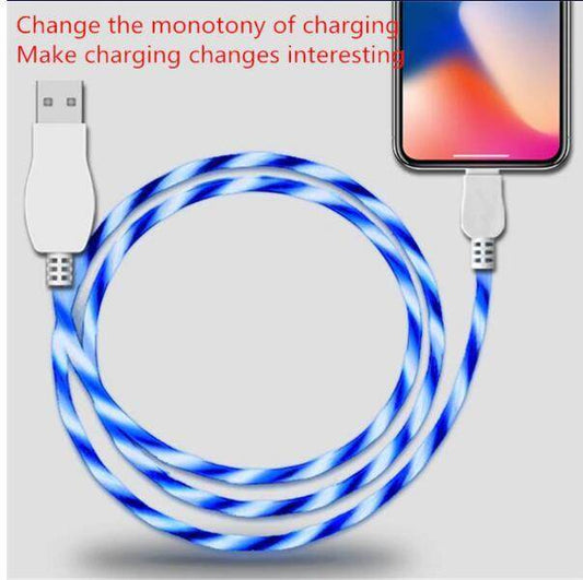 Compatible Led Light Mobile Phone Charging Cable - Mubimart