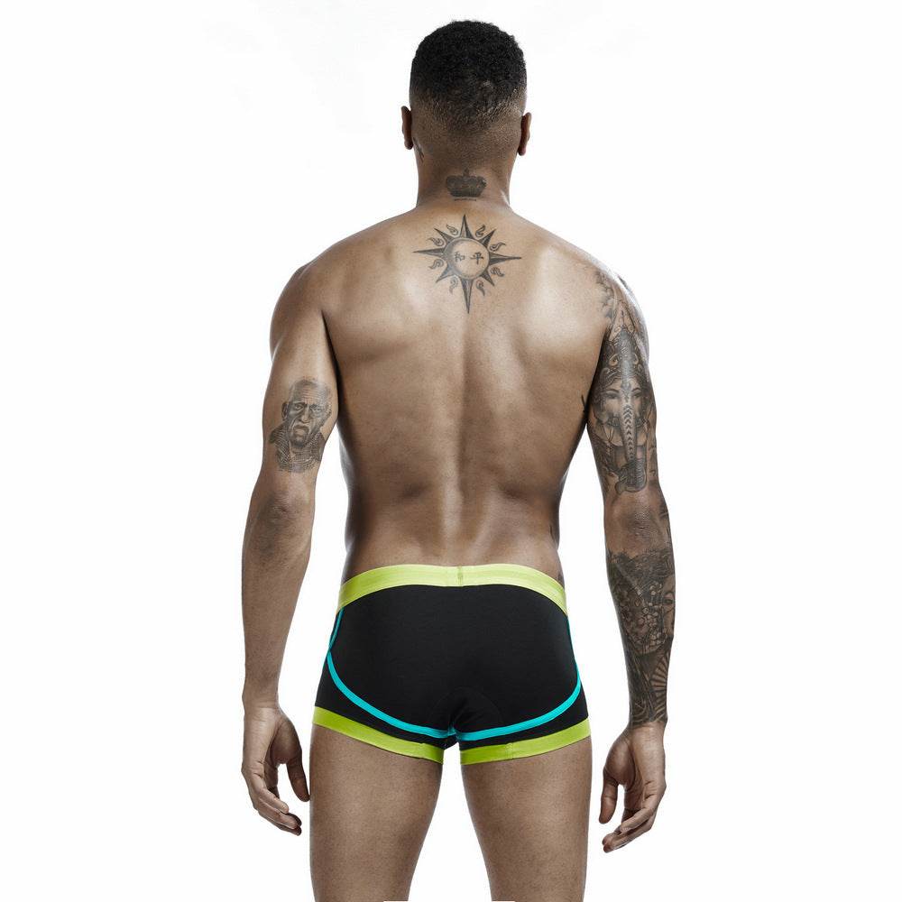 Men's Cotton Boxers Low Waist Panties - Mubimart