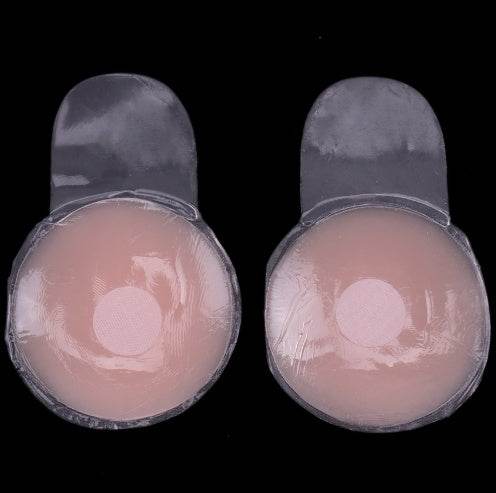 Silicone Nipple Cover Bra Pasties Pad Adhesive Reusable Breast Stickers - Mubimart