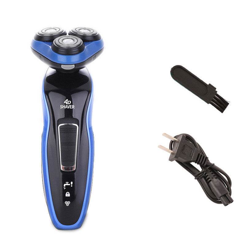 4 In 1 Electric Shaver Triple Blade Razor Men Clipper Rechargeable Trimmer - Mubimart