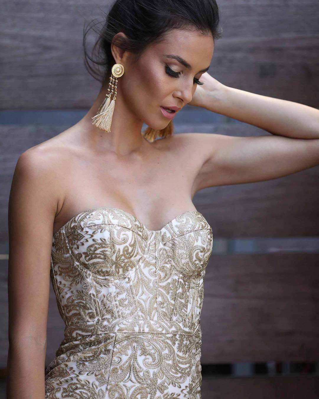 Fishtail MIDI dress - Mubimart