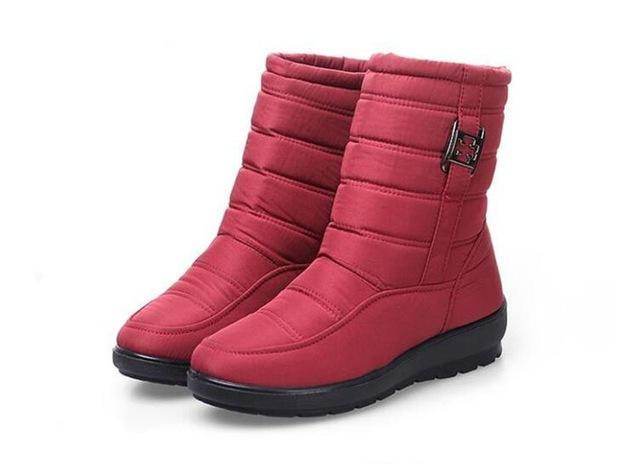 Antiskid Waterproof Women Fashion Boots - Mubimart
