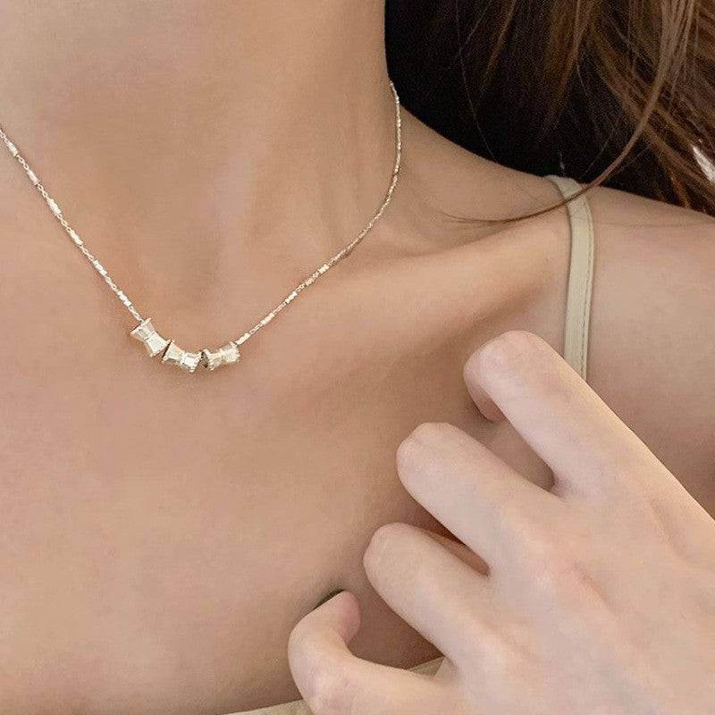 Love Pearl Clavicle Chain Necklace For Women - Mubimart