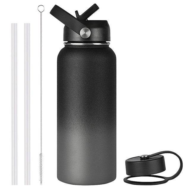 Vacuum Stainless Steel Large Capacity Water Bottle - Mubimart