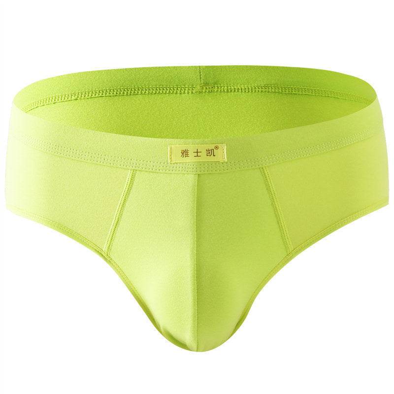 Men Comfortable Soft Cotton Briefs Underwear - Mubimart