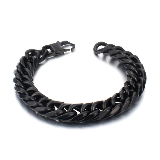 Mens Fashion Personality Titanium Steel Bracelet - Mubimart