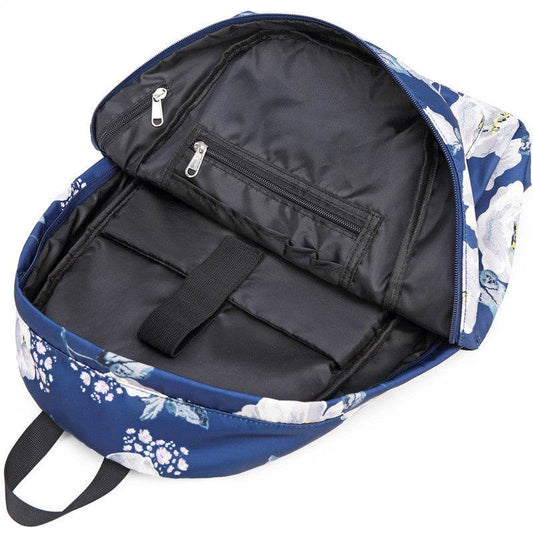 Schoolbag Outdoor Nylon Backpack For Women - Mubimart
