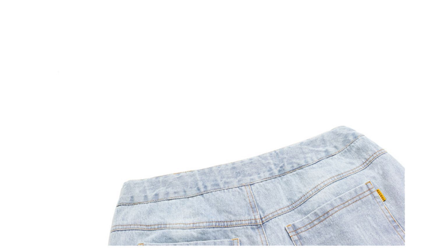 Lockere Jeansshorts für Herren