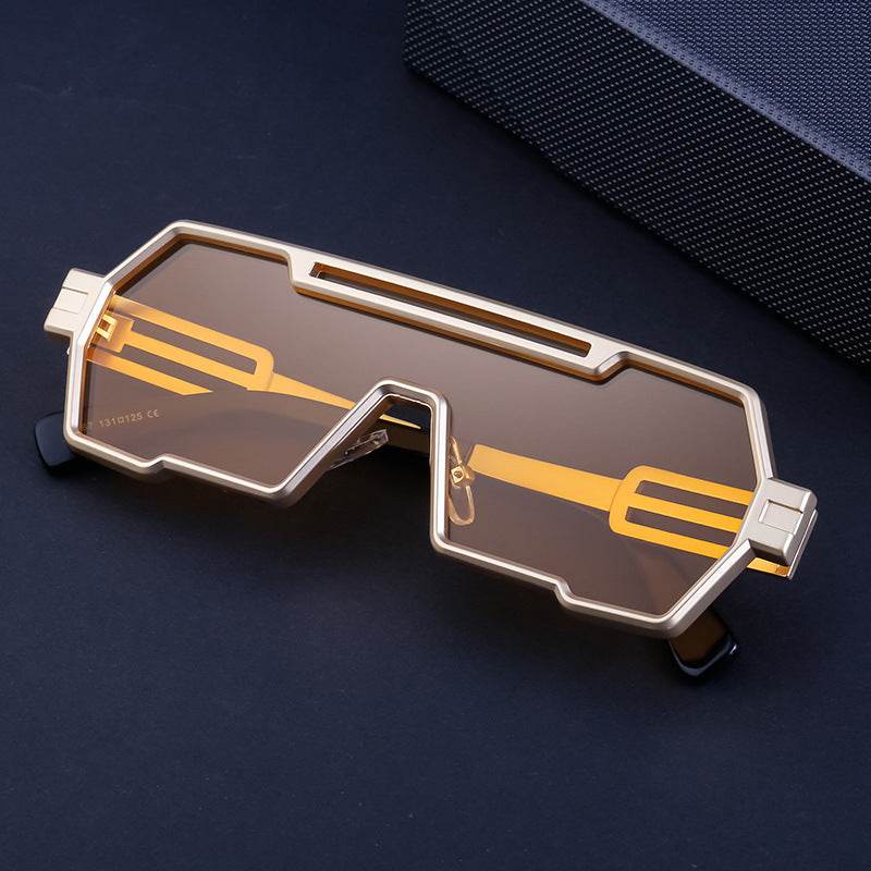 Retro Steam Punk Sunglasses Men - Mubimart