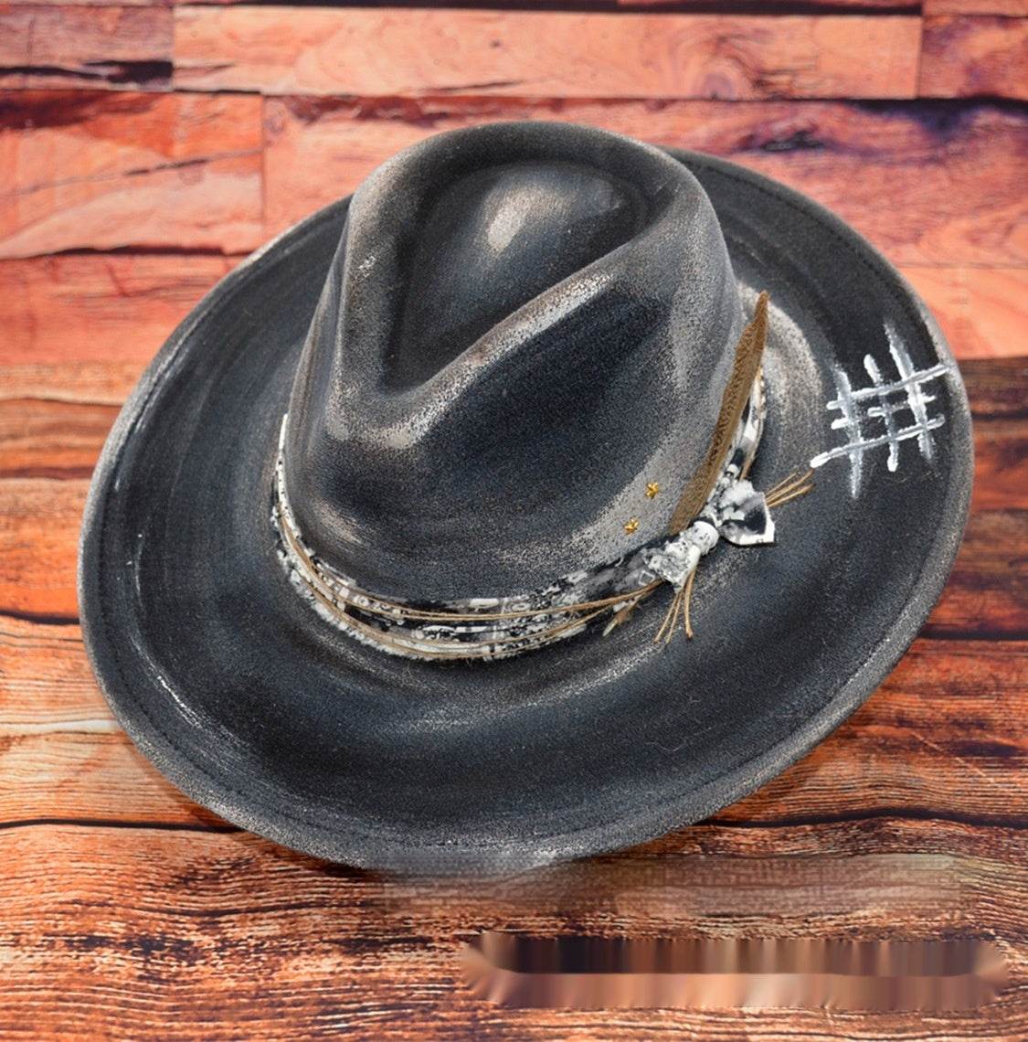 Fashion Retro Original Design Fedora Hat European And American Fur Felt Hat - Mubimart
